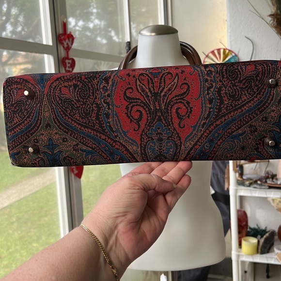 Chaps by Ralph Lauren paisley bag - Picture 4 of 9